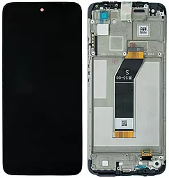 Дисплей Xiaomi Redmi Note 11 4G (China) з тачскріном і рамкою, Black
