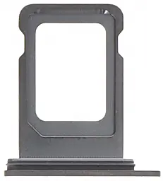 Слот (лоток) SIM-карти Apple iPhone 15 Pro / iPhone 15 Pro Max Single SIM Black Titanium - фото Слот (лоток) SIM-карти Apple iPhone 15 Pro / iPhone 15 Pro Max Single SIM Black Titanium