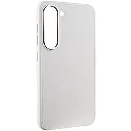 Чехол Epik Bonbon Leather Metal Style для Samsung Galaxy S23 White - миниатюра 2