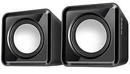 Колонки акустические REAL-EL S-10 USB Black - фото Колонки акустические REAL-EL S-10 USB Black