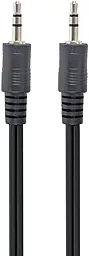 Аудио кабель Cablexpert AUX mini Jack 3.5mm M/M Cable 2 м чёрный (CCA-404-2M)