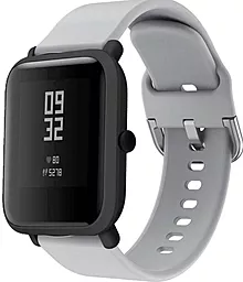 Змінний ремінець для фітнес трекера Xiaomi Amazfit Bip Smartwatch Grey