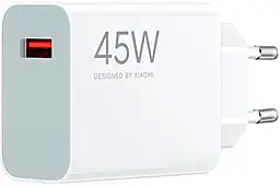 Мережевий зарядний пристрій Xiaomi Turbo Charging USB-A 5a White (BHR07SLEU) - фото Мережевий зарядний пристрій Xiaomi Turbo Charging USB-A 5a White (BHR07SLEU)