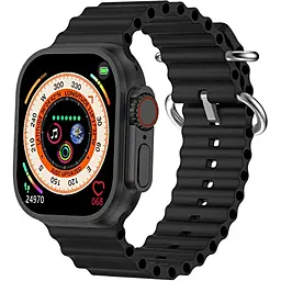 Смарт-часы Smart Watch W&O X Ultra Black - фото Смарт-часы Smart Watch W&O X Ultra Black