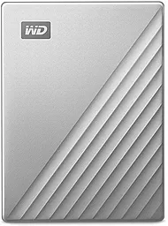 Зовнішній жорсткий диск Western Digital My Passport Ultra USB 3.0 Type-C 2TB (WDBC3C0020BSL-WESN) Silver