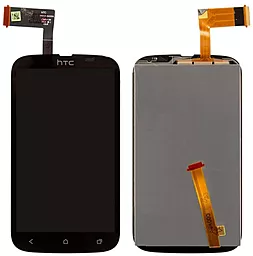 Дисплей HTC Desire V (T328w) з тачскріном, оригінал, Black