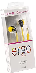 Наушники Ergo VT-101 Yellow - миниатюра 3
