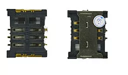 Коннектор SIM-карты Samsung C5212 / C6112 / B5702 / S5350 / S5550 / E2550