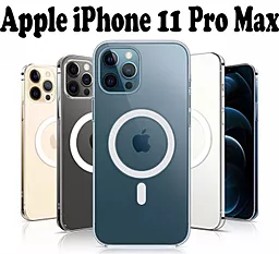 Чохол BeCover MagSafe для Apple iPhone 11 Pro Max Transparancy (707798)
