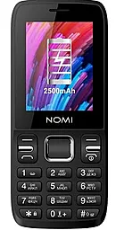 Мобильный телефон Nomi i2430 Black - фото Мобильный телефон Nomi i2430 Black