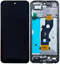 Дисплей Tecno Spark Go 1 с тачскрином и рамкой, Black - фото Дисплей Tecno Spark Go 1 с тачскрином и рамкой, Black