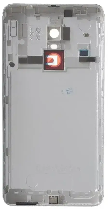 Задня кришка корпусу Xiaomi Redmi Note 4 MediaTek Silver - фото 2