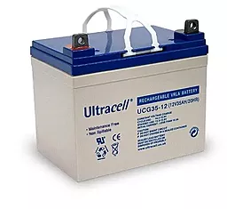 Аккумуляторная батарея Ultracell 12V 35 Ah GEL (UCG35-12) - миниатюра 2