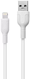 Кабель Walker C350 USB-A - Lightning 12w 2.4a 1м cable White - фото Кабель Walker C350 USB-A - Lightning 12w 2.4a 1м cable White