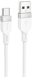 Кабель Hoco X109 USB-A - Type-C 15w 3a 1м cable White - фото Кабель Hoco X109 USB-A - Type-C 15w 3a 1м cable White