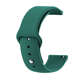 Сменный ремешок для умных часов Samsung Galaxy Watch 46mm/Watch 3 45mm/Gear S3 Classic/Gear S3 Frontier (706326) Dark Green