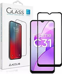 Защитное стекло ACCLAB Full Glue для Realme C31 Черное (1283126540721) - фото Защитное стекло ACCLAB Full Glue для Realme C31 Черное (1283126540721)