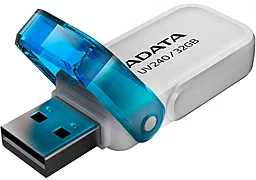 Флешка ADATA UV240 USB 2.0 White (AUV240-32G-RWH) - фото Флешка ADATA UV240 USB 2.0 White (AUV240-32G-RWH)