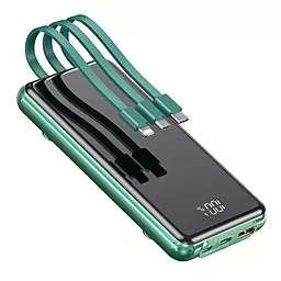 Повербанк Remax RPP-218 10000 mAh 22.5W Green