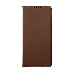 Чехол-книжка 1TOUCH Premium для Xiaomi Redmi Note 10, Note 10S (Dark Brown)
