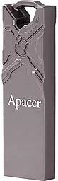Флешка Apacer AH13F 64Gb USB 2.0 Metal Silver (AP64GAH13FA-1) - фото Флешка Apacer AH13F 64Gb USB 2.0 Metal Silver (AP64GAH13FA-1)