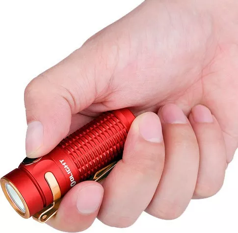 Фонарик аккумуляторный Olight Baton 3 Premium (1x16340) Red - фото 6