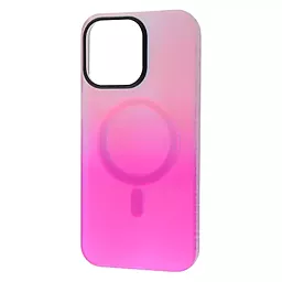 Чохол Wave Matte Gradient Colors with MagSafe для Apple iPhone 15 Pro Pink/Purple