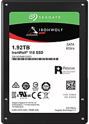 Накопичувач SSD Seagate IronWolf 110 1.92 TB (ZA1920NM10011) - фото Накопичувач SSD Seagate IronWolf 110 1.92 TB (ZA1920NM10011)