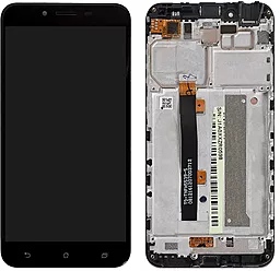 Дисплей Asus ZenFone 3 Max ZC553KL (X00DDB, X00DDA, X00DD) с тачскрином и рамкой, оригинал, Black - фото Дисплей Asus ZenFone 3 Max ZC553KL (X00DDB, X00DDA, X00DD) с тачскрином и рамкой, оригинал, Black