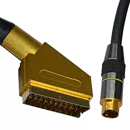 Кабель 1TOUCH SCART - Mini Din 4pin Black - мініатюра 2