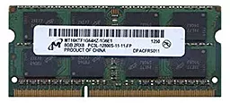 Оперативна пам'ять для ноутбука Micron 8GB SO-DIMM DDR3L 1600MHz (MT16KTF1G64HZ-1G6E1)