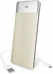 Повербанк Global G.Power Bank DP662 6000 mAh Beige (1283126470486) - фото Повербанк Global G.Power Bank DP662 6000 mAh Beige (1283126470486)