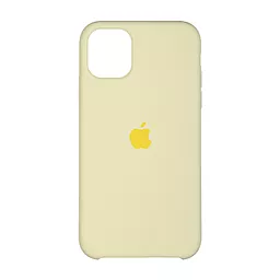 {"ru": "Чехол", "uk": "Чохол"} Silicone Case для Apple iPhone 11 Pro Max Mellow Yellow
