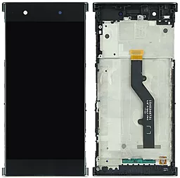 Дисплей Sony Xperia XA1 Plus (G3412, G3416, G3421, G3423, G3426) с тачскрином и рамкой, оригинал, Black - фото Дисплей Sony Xperia XA1 Plus (G3412, G3416, G3421, G3423, G3426) с тачскрином и рамкой, оригинал, Black