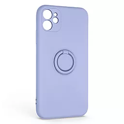 Чехол ArmorStandart Icon Ring для Apple iPhone 11  Lavender (ARM68649)