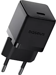 Сетевое зарядное устройство Baseus Palm 20w PD USB-C fast charger black (P10111602113-00) - фото Сетевое зарядное устройство Baseus Palm 20w PD USB-C fast charger black (P10111602113-00)