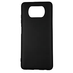 Чехол Silicone Case Graphite для Xiaomi Poco X3, X3 NFC Black - фото Чехол Silicone Case Graphite для Xiaomi Poco X3, X3 NFC Black