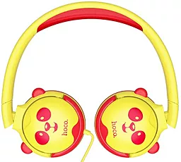 Навушники Hoco W31 Yellow - мініатюра 3
