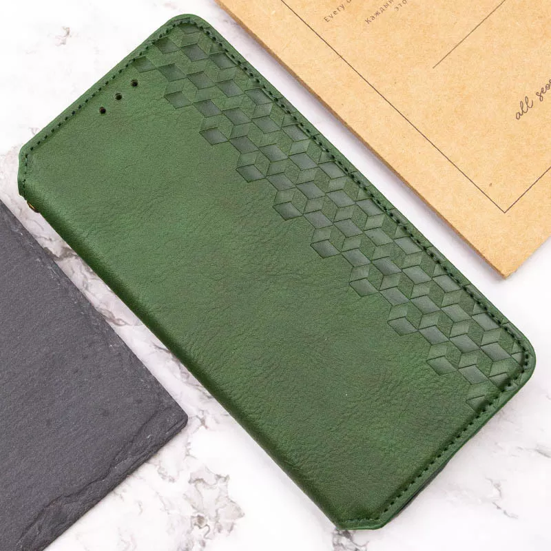 Чехол GETMAN Cubic для Xiaomi Redmi Note 13 Pro 4G, Poco M6 Pro 4G  Green - фото 3