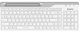 Клавіатура A4Tech FBK25 Wireless White