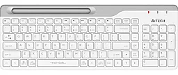 Клавіатура A4Tech FBK25 Wireless White - фото Клавіатура A4Tech FBK25 Wireless White