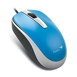 Компьютерная мышка Genius DX-120 (31010105103) Blue - фото Компьютерная мышка Genius DX-120 (31010105103) Blue