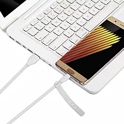 Кабель Momax Go Link USB-A - Type-C 12w 2.4a 1м cable White (DTA7W) - миниатюра 5 Кабель Momax Go Link USB-A - Type-C 12w 2.4a 1м cable White (DTA7W) - миниатюра 5