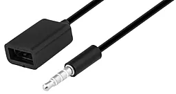 Аудио-переходник EasyLife USB to AUX Black - фото Аудио-переходник EasyLife USB to AUX Black