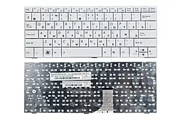 Клавіатура для ноутбуку Asus Eee PC 1001 1005 1008  біла