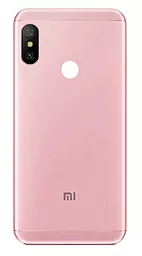 Задняя крышка корпуса Xiaomi Redmi Note 6 Pro со стеклом камеры Rose gold - фото Задняя крышка корпуса Xiaomi Redmi Note 6 Pro со стеклом камеры Rose gold