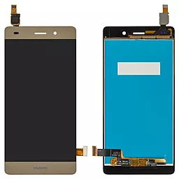 Дисплей Huawei P8 Lite 2015 (ALE-L21, ALE-L02, hi6210sft, ALE-L23, ALE-UL00, ALE-21, ALE-L04, ALE-TL00) с тачскрином, оригинал, Gold - фото Дисплей Huawei P8 Lite 2015 (ALE-L21, ALE-L02, hi6210sft, ALE-L23, ALE-UL00, ALE-21, ALE-L04, ALE-TL00) с тачскрином, оригинал, Gold