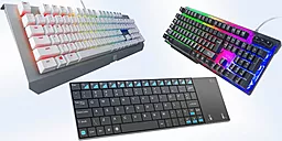 Виды клавиатур по строению клавиш и другие особенности конструкции