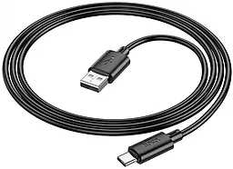 Кабель Hoco X88 Gratified USB-A - Type-C 15w 3a 1м cable Black - мініатюра 3 Кабель Hoco X88 Gratified USB-A - Type-C 15w 3a 1м cable Black - мініатюра 3