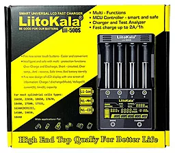 Зарядное устройство LiitoKala Lii-500S (4 канала) - миниатюра 5